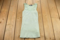 Vintage 2000s Sea Foam Green Ribbed Vigoss Tube Top