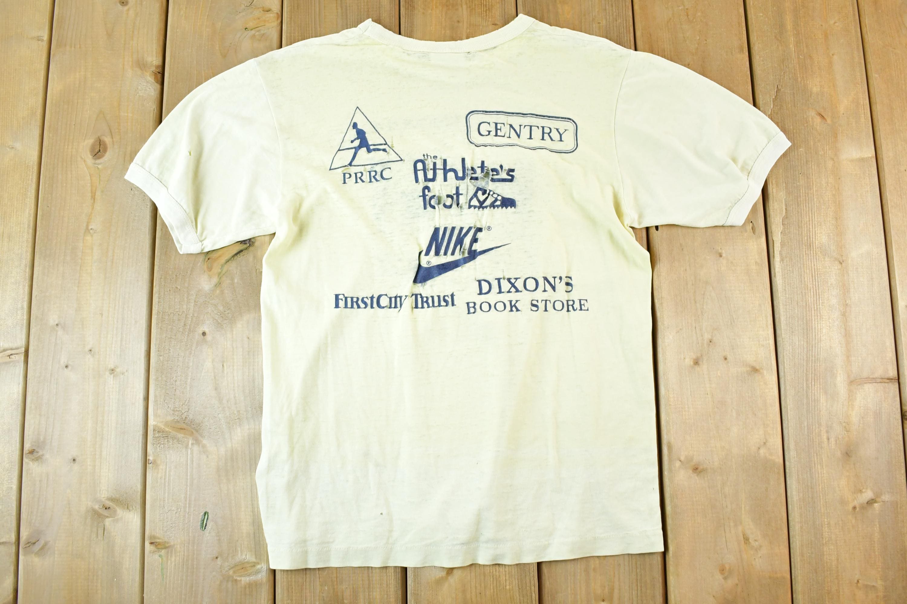 Vintage 1980s The Peterborough Lift Lock Run Souvenir T-Shirt Mens S