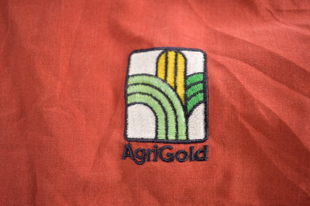 Vintage 1980s AgriGold Windbreaker Jacket