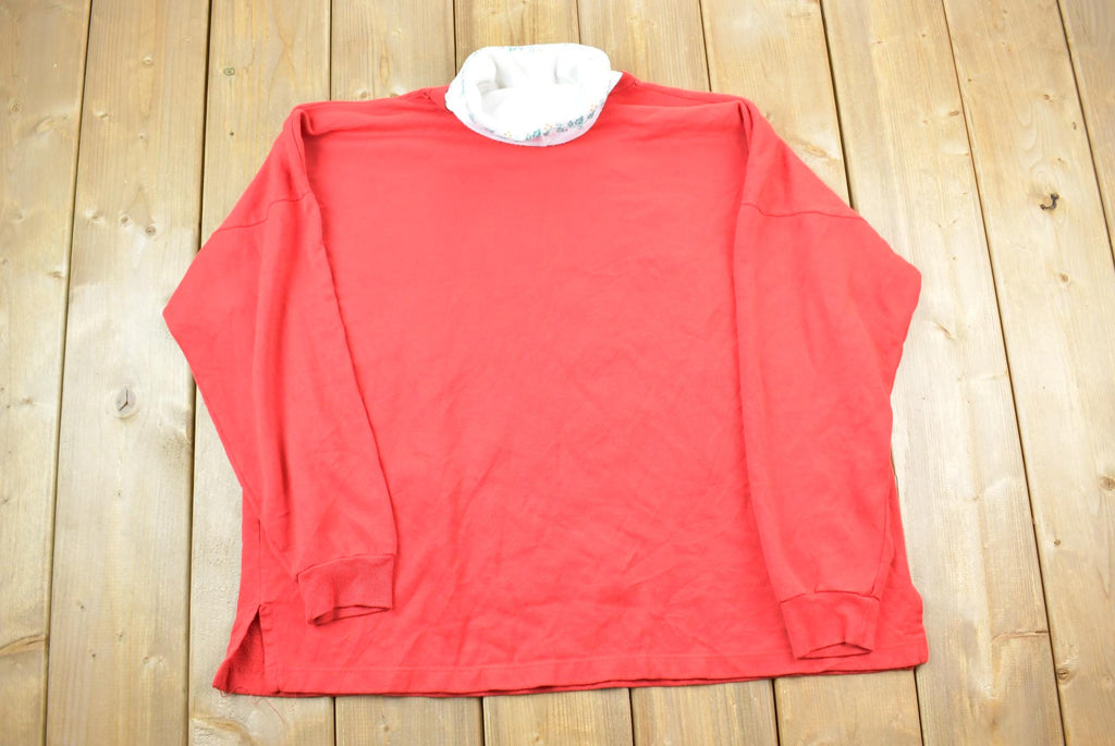 Vintage 1990s Teddy Bear Holiday Time Christmas Cute Crewneck Sweater