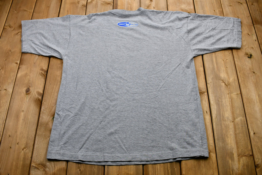 Vintage 1990s Toronto Maple Leafs T-Shirt  NHL  Hard Hitting Hockey  90s Streetwear  Athleisure  Sportswear