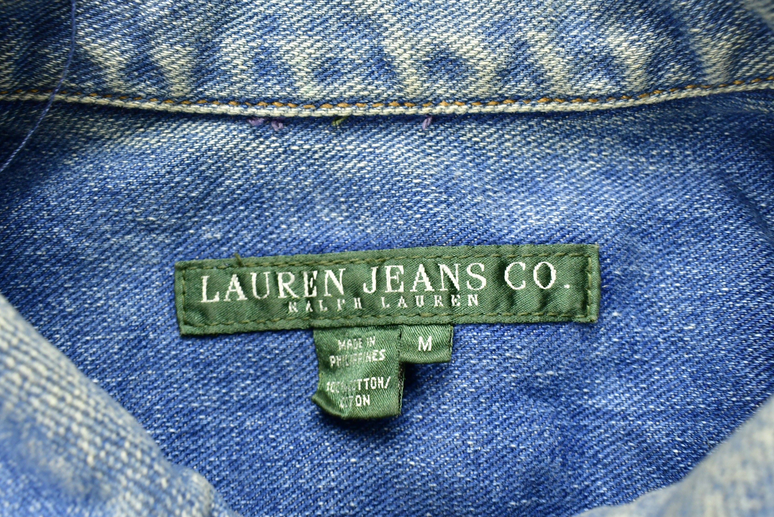 Vintage 1990s Lauren Ralph Lauren Denim Women's Jean Jacket