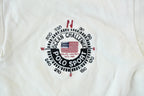 Vintage 1990s Polo Ralph Lauren Sport Ocean Challenge Compass Logo Embroidered Polo Shirt