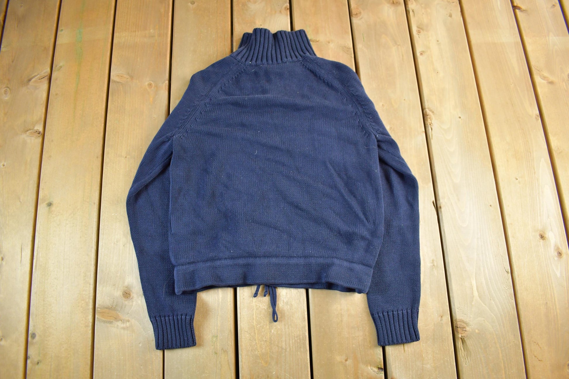 Vintage 2000s Ralph Lauren Knit Fish Hook Sweater Adult XS-S