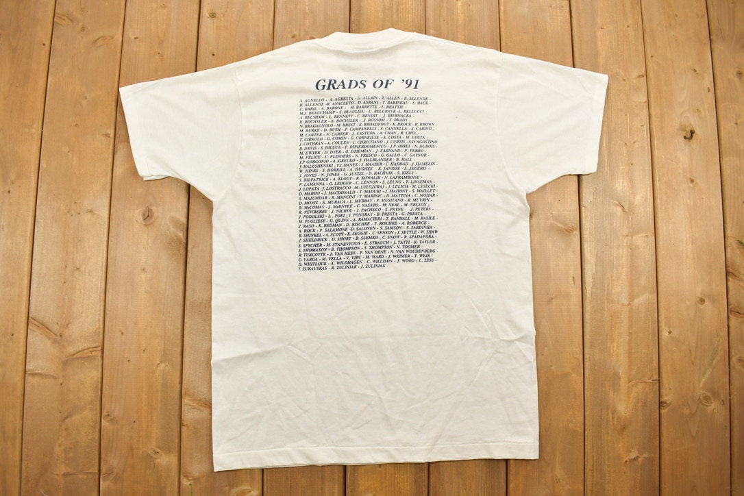 Vintage 1991 Saint Mary's High School Graduating Class T Shirt