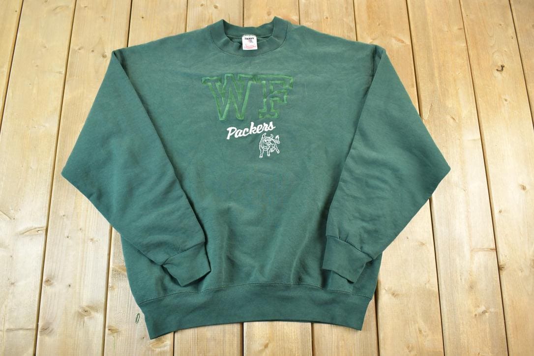 Vintage 1990s WF Packers University Crewneck