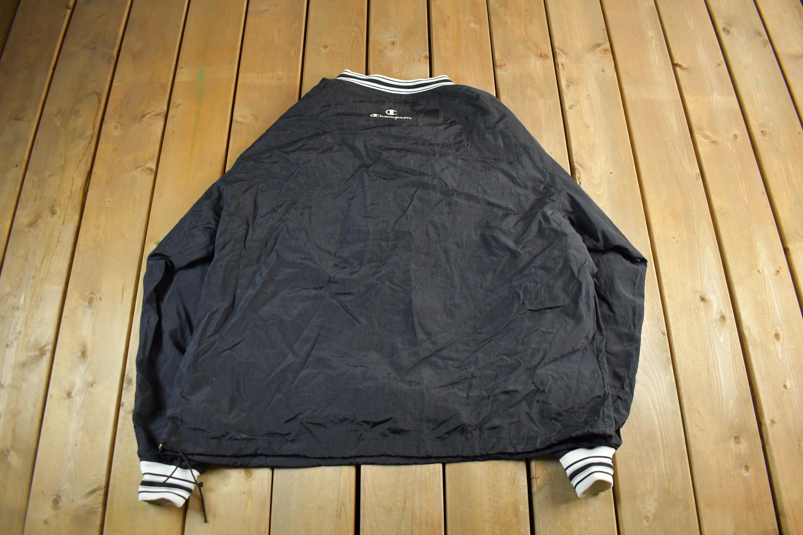 Vintage 1990s Champion University of Minnesota Duluth Champion Pullover Windbreaker Men's 2XL