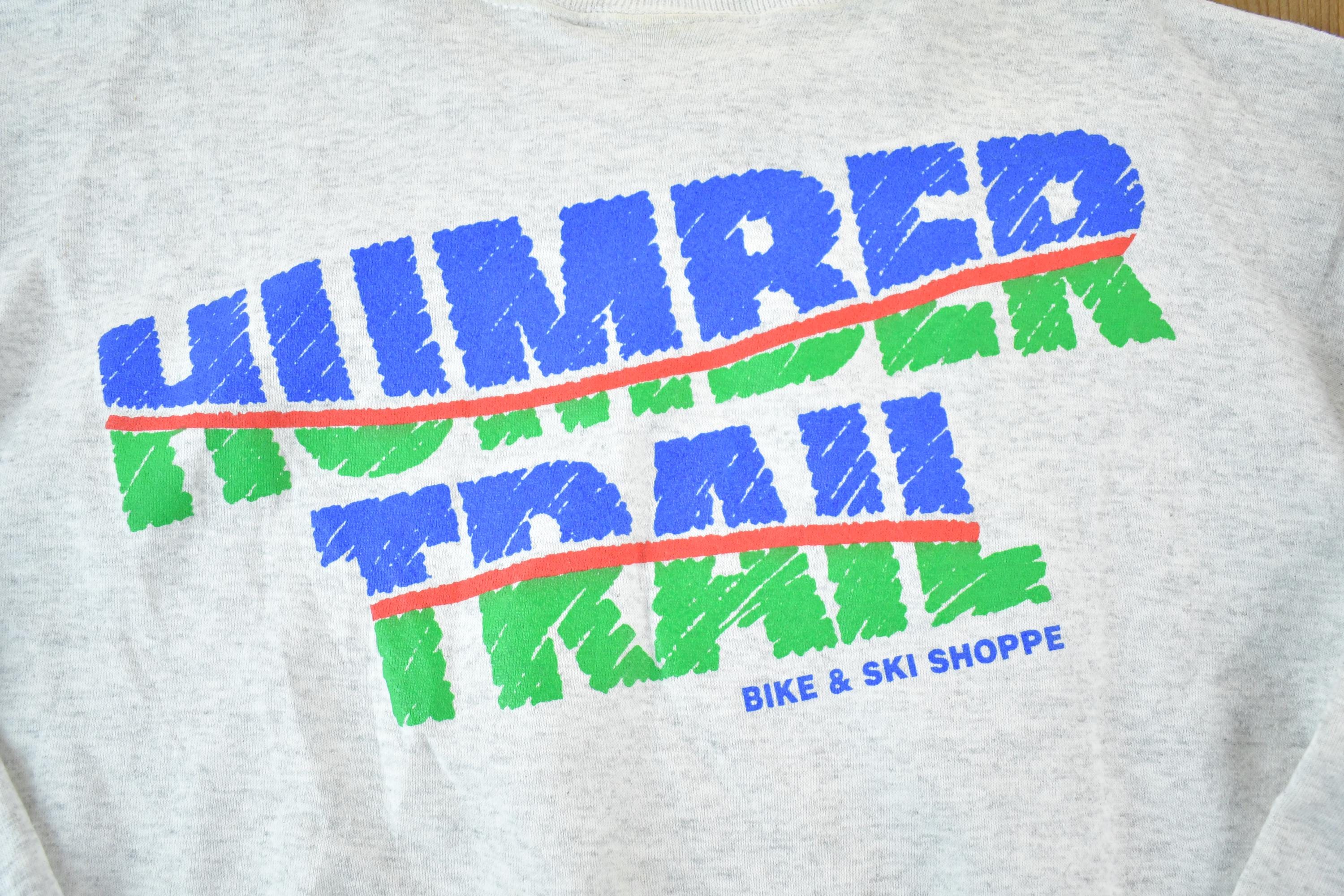 Vintage 1990s Humber Trail Bike And Ski Shoppe Souvenir Heavyweight Crewneck Sweatshirt