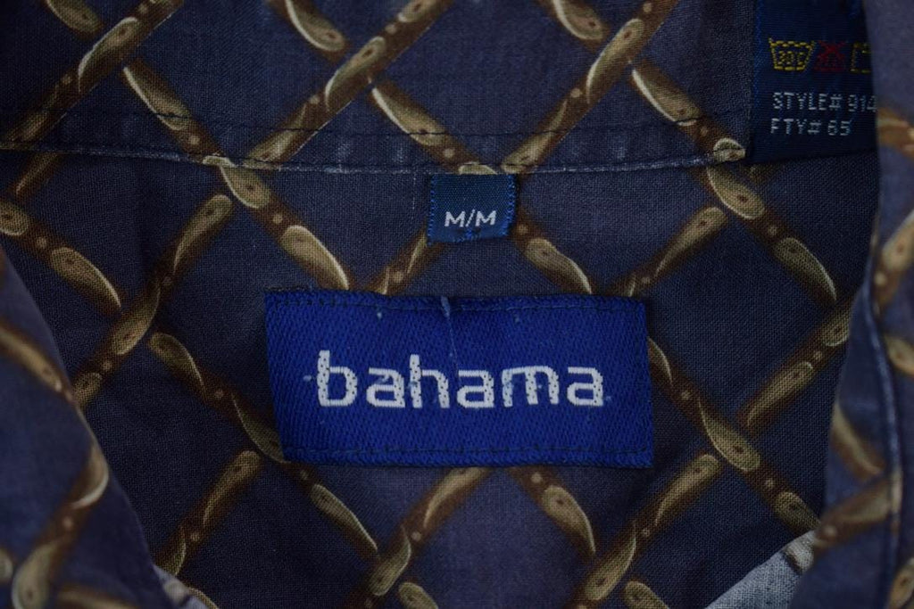 Vintage 1990s Bahama Graphic Button Up Shirt