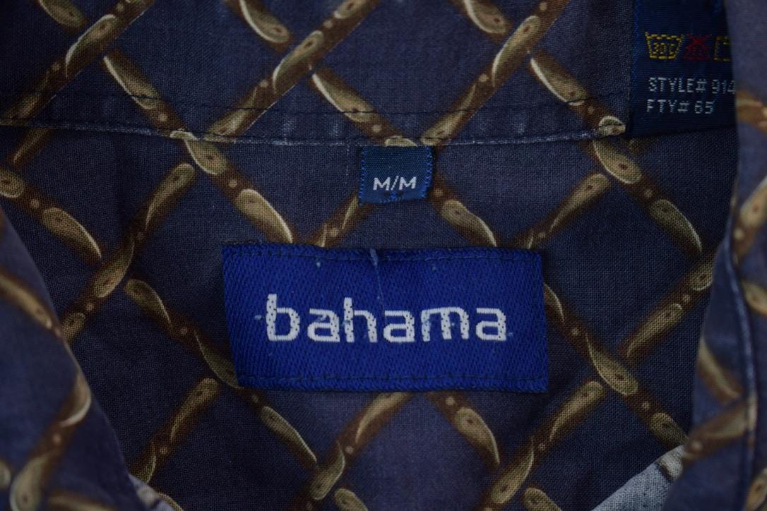 Vintage 1990s Bahama Graphic Button Up Shirt