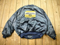 Vintage 1980s Morning Journal Buckeye Publishing Satin Bomber Jacket