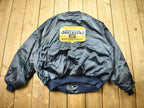 Vintage 1980s Morning Journal Buckeye Publishing Satin Bomber Jacket