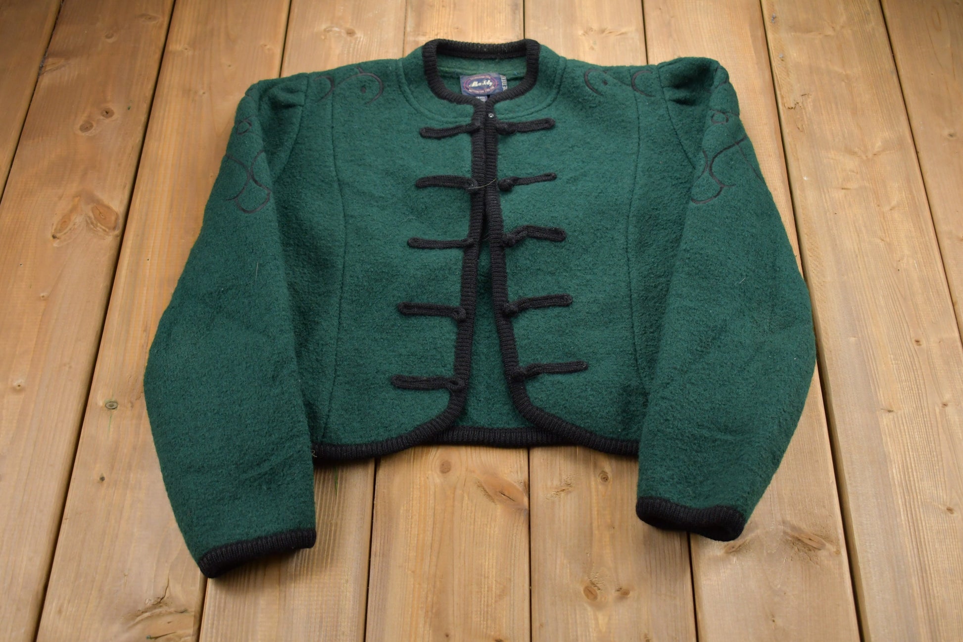 Vintage 1980s Allen Jolly Knitted Sweater