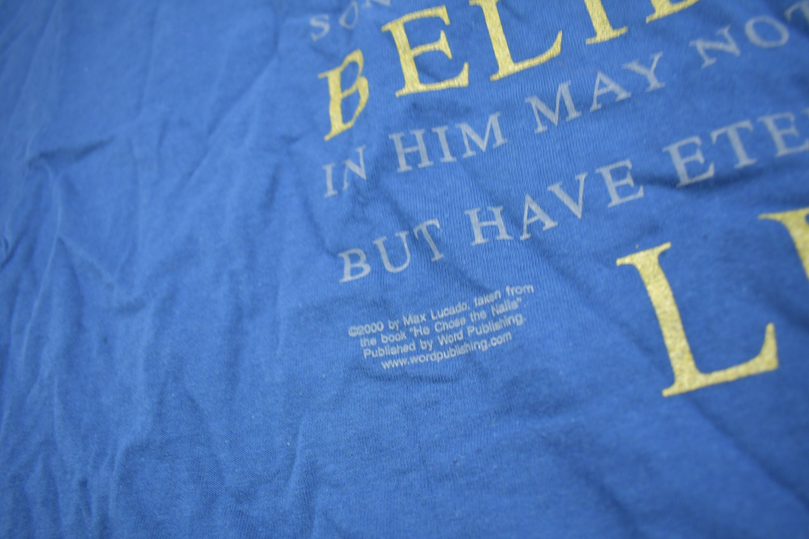 Vintage 2000 Jesus Christ Graphic T Shirt