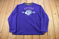 Vintage 1990s Disney Eeyore Winnie The Pooh Fleece Crewneck  Vintage Sweatshirt  Vintage Disney  Embroidered