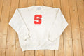 Vintage 1990s Shakobee Sabres Heavyweight University Crewneck Sweater Men's L