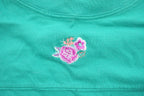 Vintage 1990s Roses Graphic T Shirt
