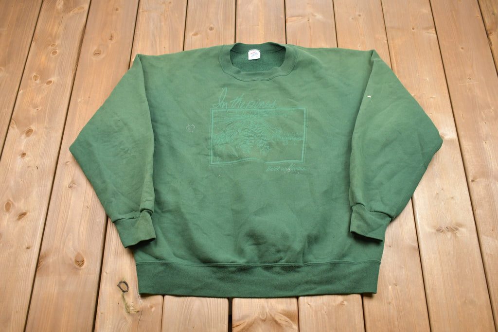 Vintage 1990s In the Pines Crewneck Sweatshirt