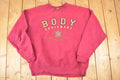 Vintage 1990s Body Equipment Graphic Print Crew Neck Sweatshirt Men's L