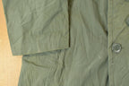 Vintage 1970s Military Overcoat Trench Jacket Men's Medium