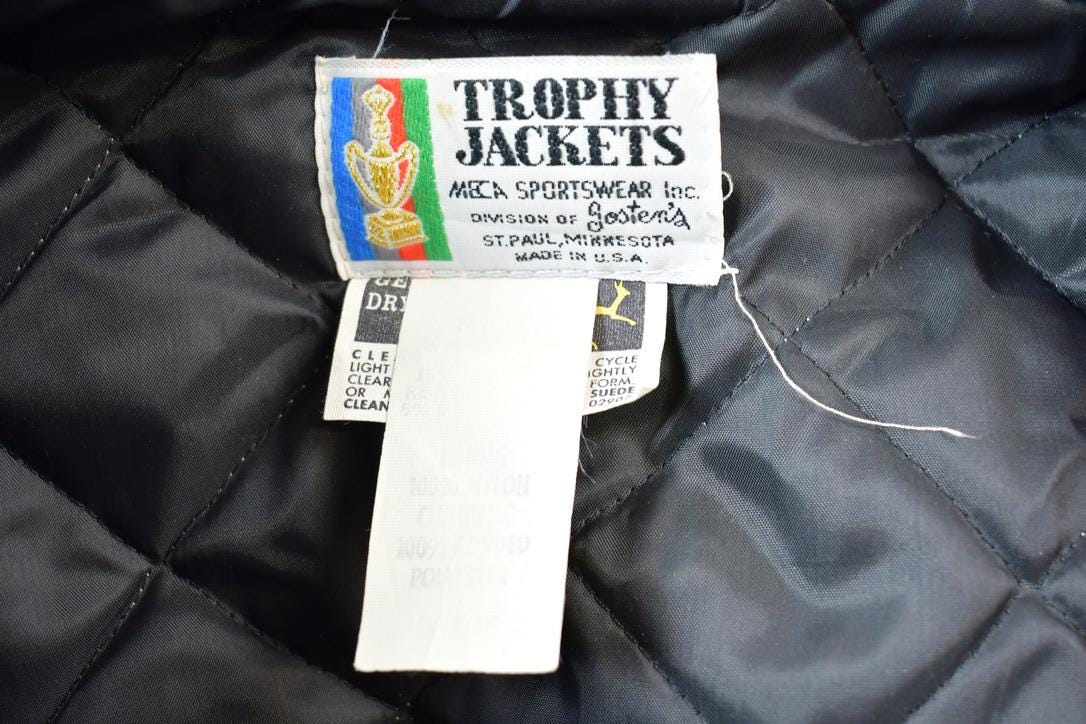 Vintage 1988 Simley Spartanettes Wool Varsity Jacket