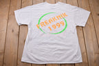 Vintage 1999 Freaknik Atlanta 05 Collegiate Souvenir T-Shirt 'Don't Playa Hate'