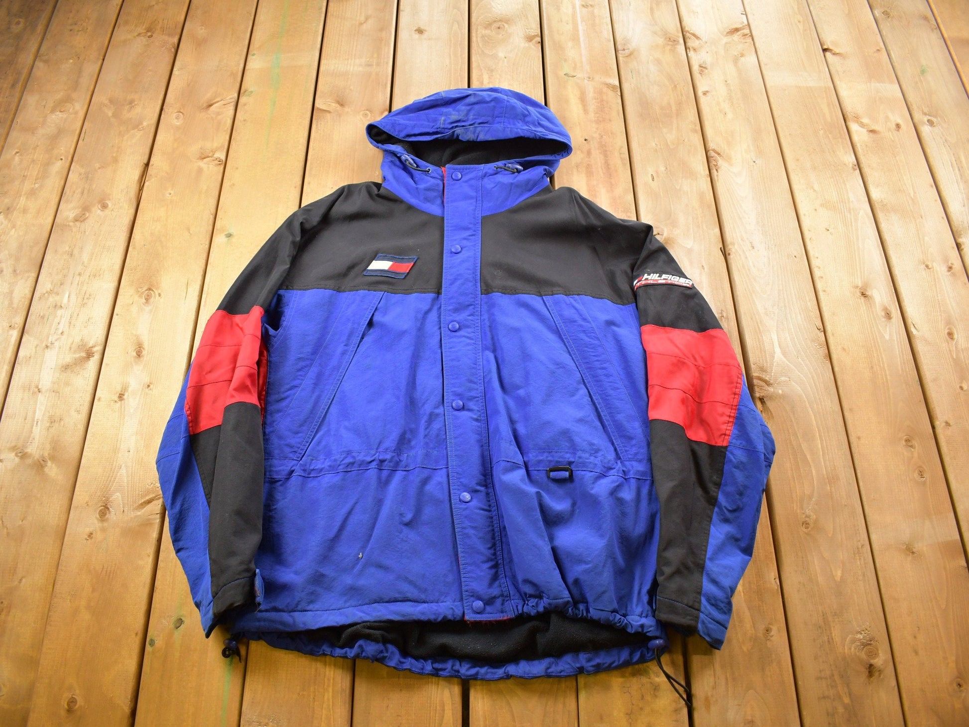 Vintage 1990s Tommy Hilfiger Hilfiger Athletics Winter Jacket
