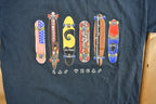 Vintage 1990s Kids Las Vegas Skateboard Theme T-Shirt