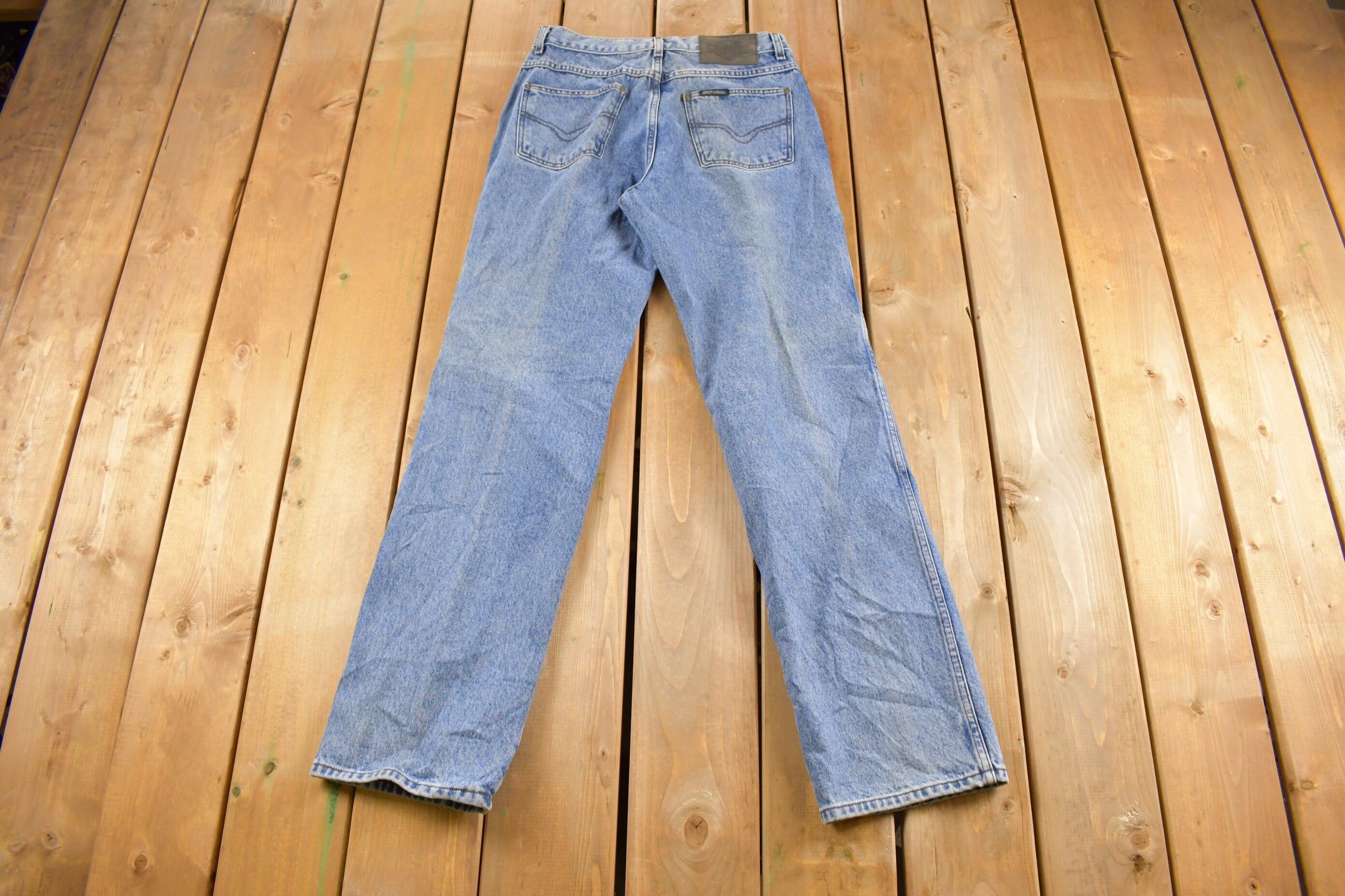 Vintage 1990s Harley Davidson Denim Women's Jeans Size 30 x 32