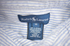 Vintage 1990s Polo Ralph Lauren Vertical Striped Button Up Shirt