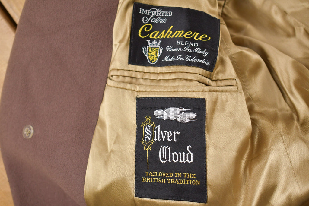 Vintage 1980s Cashmere Over Coat