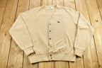 Vintage 1970s Steeple Chase Knitted Cardigan Sweater