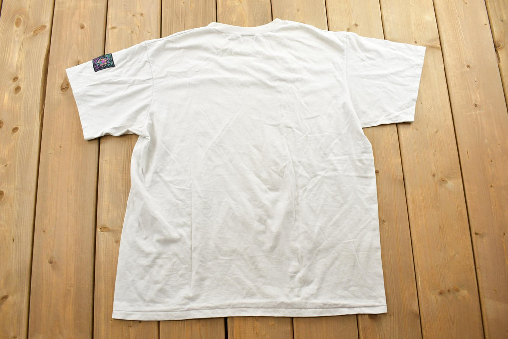 Vintage 1990s SME Jappuie Ems Support Graphic T-Shirt