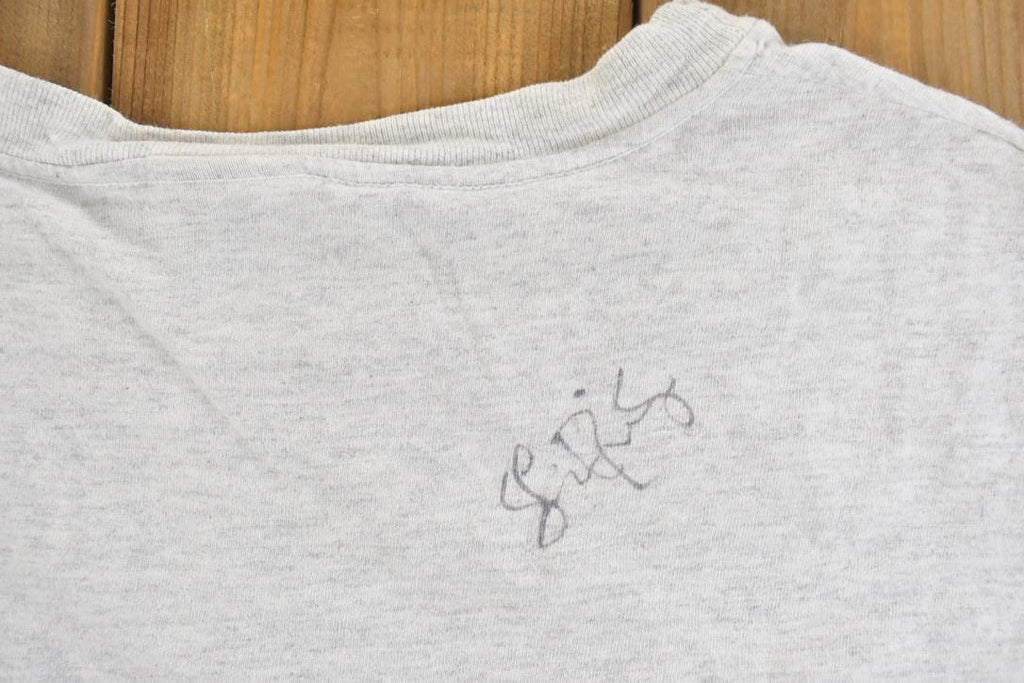 Vintage 1990s Las Vegas Stars Autographed Souvenir T-Shirt