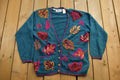 Vintage 1980s Jantzen Petite Cardigan Sweater