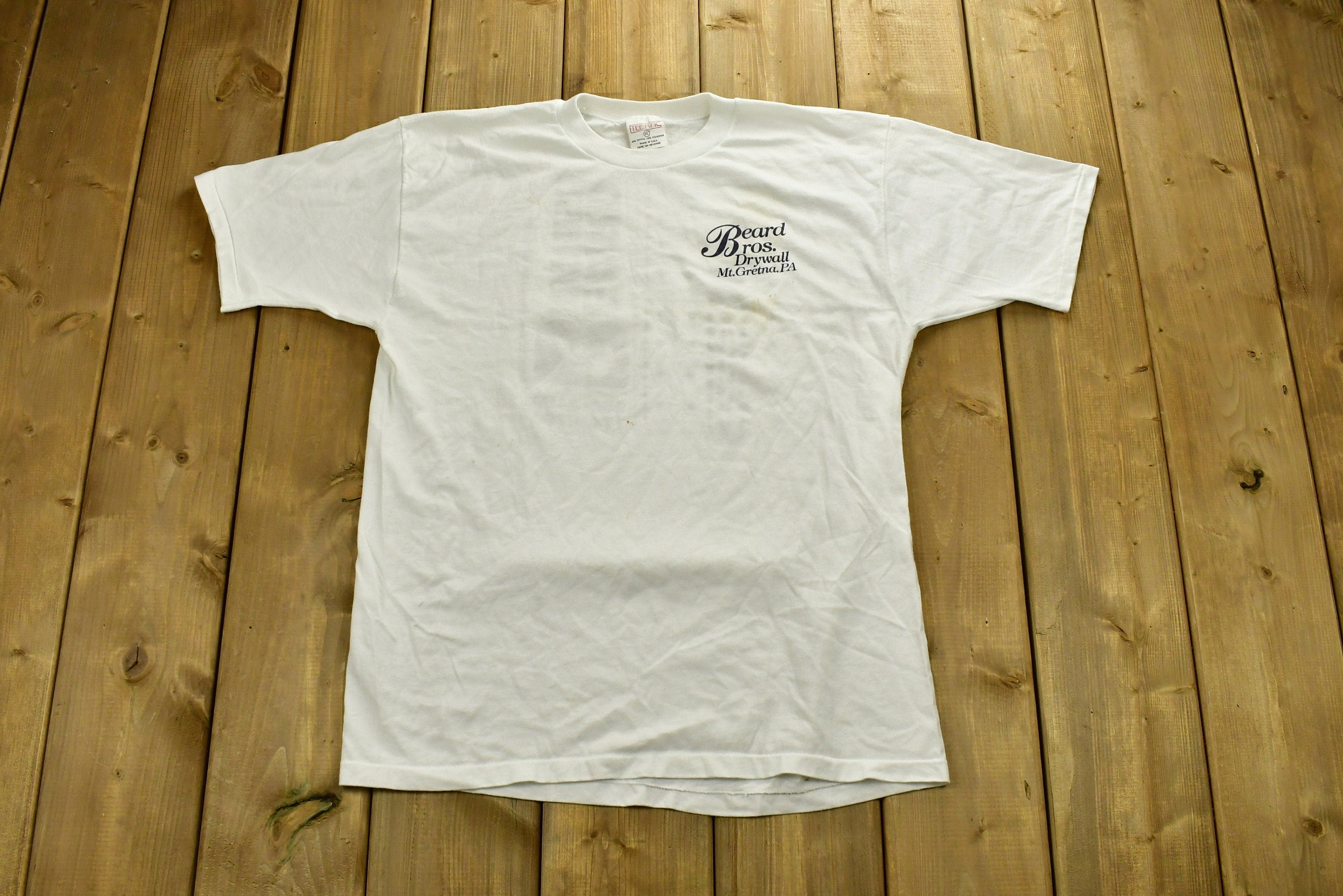 Vintage 90's Beard Brothers Drywall T-Shirt