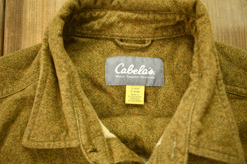 Vintage 1990s Cabela's Wool Shirt Jacket