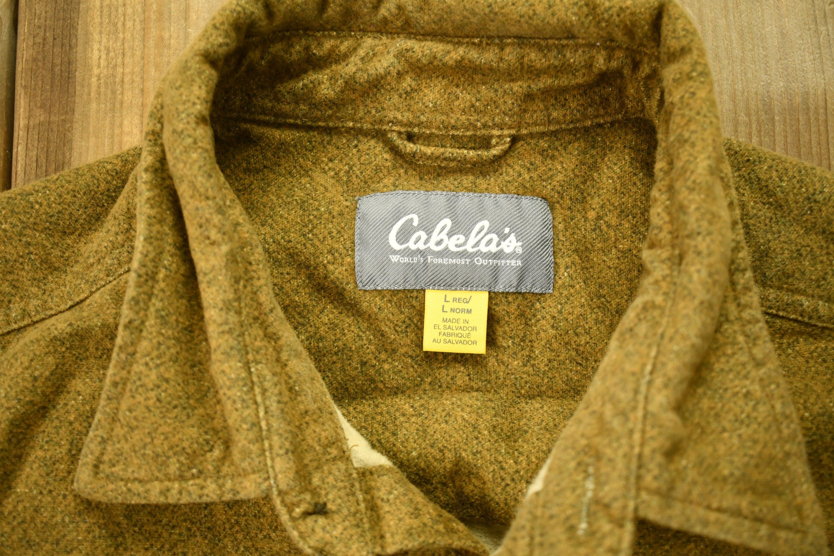 Vintage 1990s Cabela's Wool Shirt Jacket