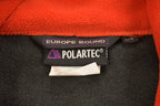 Vintage 1990s Europe Bound Full Zip Fleece Sweatshirt