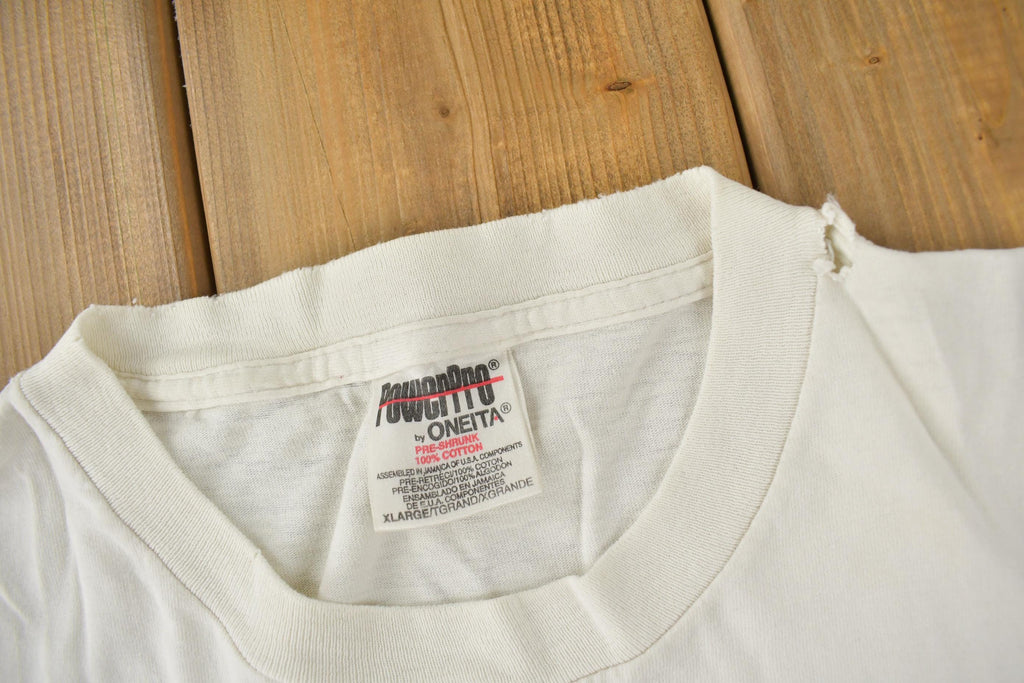 Vintage 1996 Tekken 3 Namco Single Stitch Gaming Graphic T Shirt Size XL