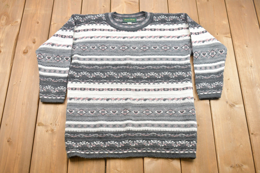 1990s Vintage Dana Scott Knitted Sweater