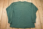 Vintage 1990s Red Ink Skateboarding Graphic Long Sleeve T-Shirt