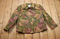 Vintage 1990s Jessica Howard All Over Floral Theme Button Up Blazer Sweater