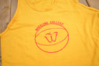 Vintage 1980s Wheeling College Tank Top Shirt