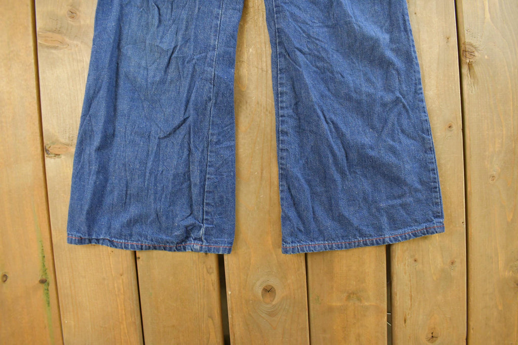 Vintage 1970s Young Stuff Bell Bottom Flare Denim Jeans Men's 30 x 29