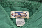 Vintage 1990s Moose Creek Blank Green Button Up Shirt