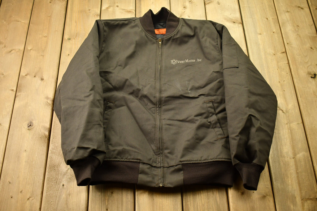Vintage 1990s Video Master Inc Bomber Jacket