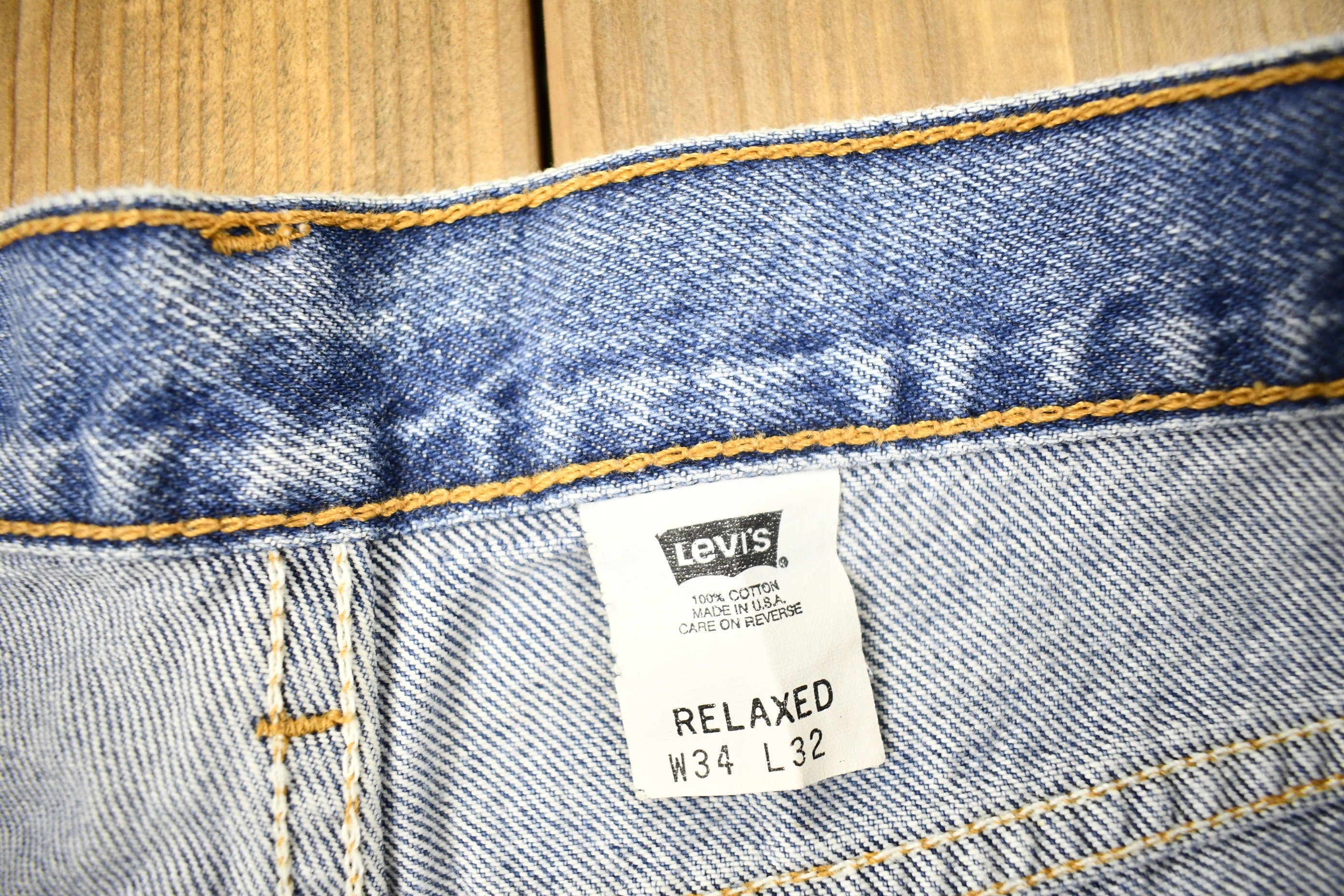 Vintage 1990s Levi's 540 Brown Tab Jeans Size 31 x 30