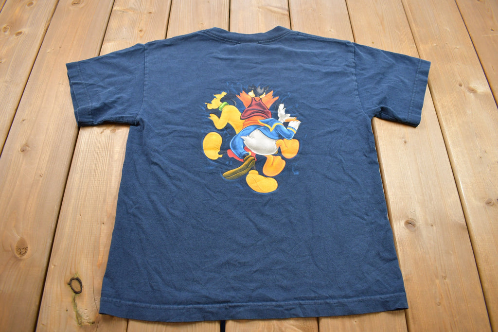 Vintage 2002 Walt Disney Mickey Mouse Daffy Goofy and Pluto Disney and Friends Graphic T Shirt
