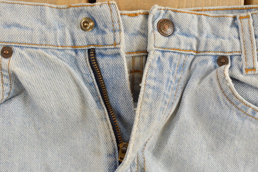 Vintage 1990s Levi's 560 Orange Tab Jeans Size 24 x 26